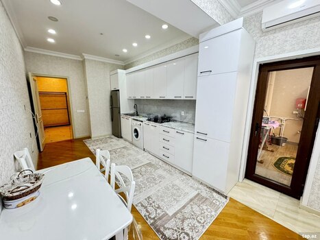 2-otaqlı yeni tikili kirayə verilir, Nəsimi r., 96 m²