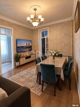 3-otaqlı mənzil kirayə verilir, Nəsimi r., 52 m²