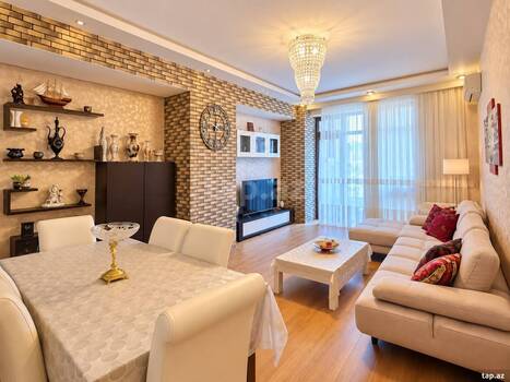 3-otaqlı yeni tikili, Nəsimi r., 145 m²