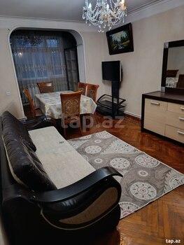 3-otaqlı mənzil kirayə verilir, Ağa Neymətulla küç, 80 m²