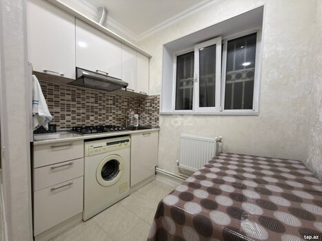 1-otaqlı mənzil kirayə verilir, Nəsimi r., 47 m²