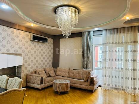 4-otaqlı yeni tikili kirayə verilir, N.Nərimanov m., 166 m²