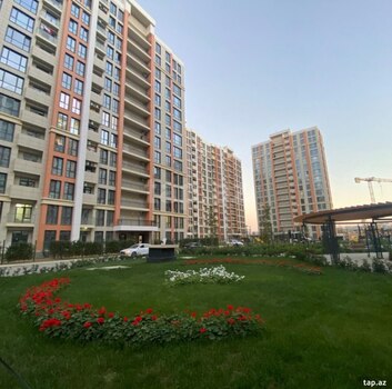 2-otaqlı yeni tikili, Yasamal r., 44 m²