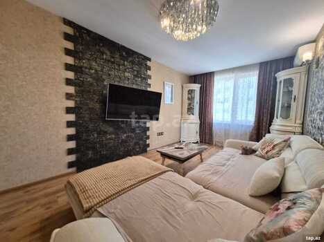 3-otaqlı mənzil, Həzi Aslanov m., 85 m²