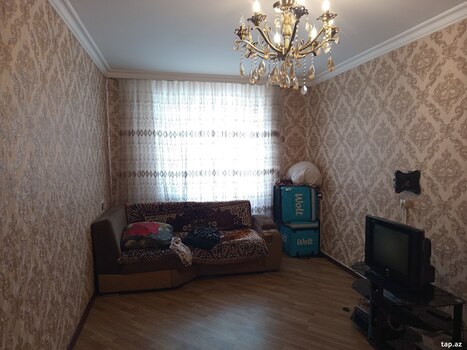 2-otaqlı mənzil, Qara Qarayev m., 53 m²