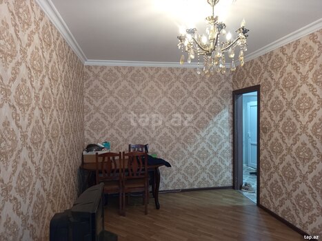 2-otaqlı mənzil, Qara Qarayev m., 53 m²