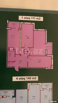 3-otaqlı yeni tikili, Sumqayıt ş., 111 m²