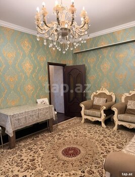 2-otaqlı yeni tikili kirayə verilir, Nəsimi m., 80 m²