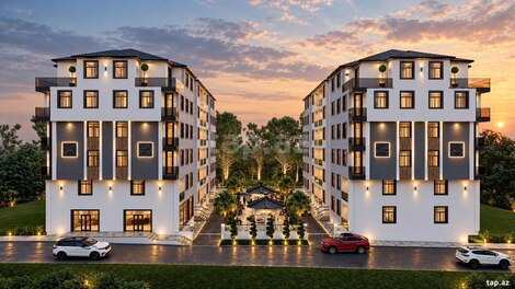 2-otaqlı yeni tikili, Şamaxı r., 35 m²