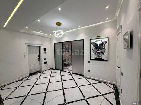 2-otaqlı yeni tikili kirayə verilir, Nəsimi r., 85 m²