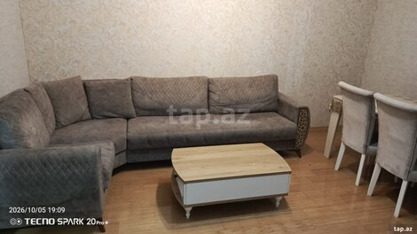 2-otaqlı yeni tikili kirayə verilir, Xırdalan ş., 58 m²