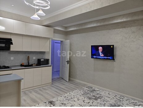 2-otaqlı yeni tikili kirayə verilir, Xırdalan ş., 57 m²