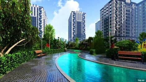 3-otaqlı yeni tikili, Xırdalan ş., 105 m²