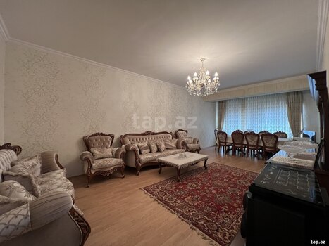 3-otaqlı yeni tikili, Yasamal r., 128 m²