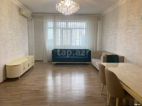 3-otaqlı yeni tikili kirayə verilir, İlqar Cümşüdov küç., 135 m²
