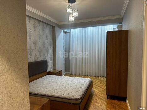 2-otaqlı yeni tikili kirayə verilir, Sənan Kərimov küç., 75 m²