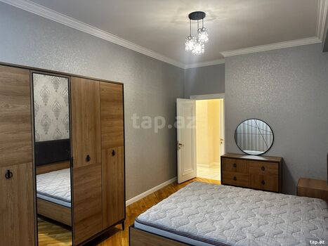 2-otaqlı yeni tikili kirayə verilir, Sənan Kərimov küç., 75 m²
