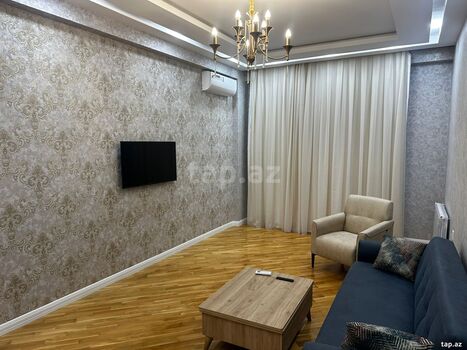 2-otaqlı yeni tikili kirayə verilir, Sənan Kərimov küç., 75 m²