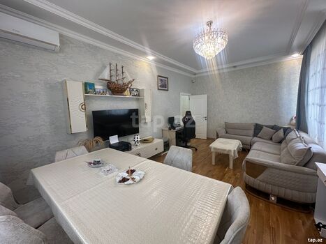 3-otaqlı yeni tikili, Qara Qarayev m., 110 m²