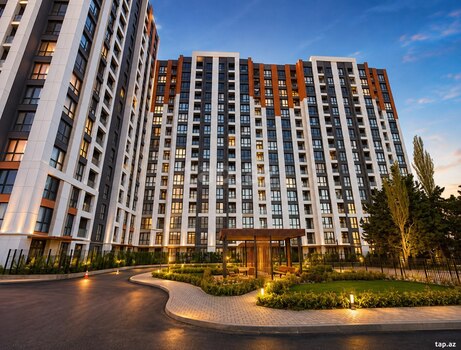 3-otaqlı yeni tikili kirayə verilir, Yasamal r., 70 m²
