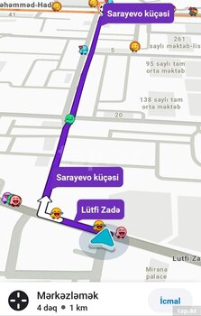 2-otaqlı yeni tikili, Əhmədli m., 63 m²
