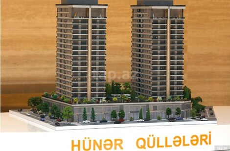 3-otaqlı yeni tikili kirayə verilir, Ağ Şəhər., 100 m²