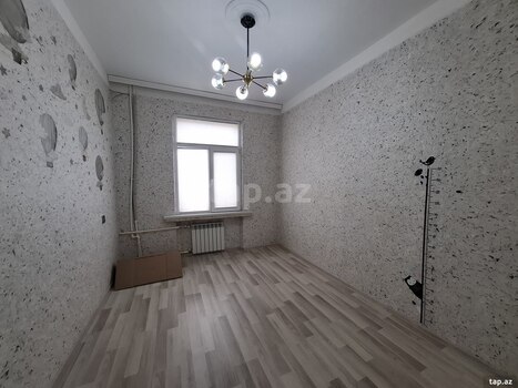 3-otaqlı mənzil, Qara Qarayev m., 80 m²
