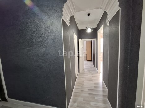 3-otaqlı mənzil, Qara Qarayev m., 80 m²