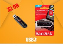 Flaş kart USB3 "Sandisk Cruzer Glide" 32GB