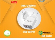 Adapter "Aspor A826 Qualcomm 3 Fast Charge"