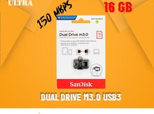 Flaş kart "Sandisk", 16GB OTG (Android Micro USB)