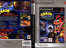 PS2 "Crash Bandicoot: The Wrath of Cortex" oyun diski