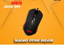 "Gaming Mouse Jedel Gm870 RGB Macro" Oyun siçanı