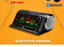 Rgb Dinamik Bluetooth "Kisonli Ks-1981" (Naqilsiz İşıqlı Səs Gücləndirici)