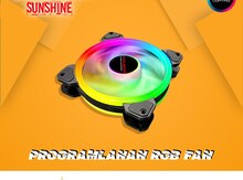 Rgb kuler "Coolmoon Sunshine Led 120mm (Programable Case Fan)"