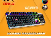Macro mexanik klaviatura "Aula F2066-II" (Programable Mechanical Keyboard)