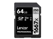 "Lexar Professional 64 GB 1667x" SD yaddaş kartı