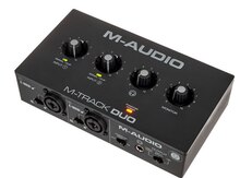 "M-audio Mtrack Duo Studio" səs kartı
