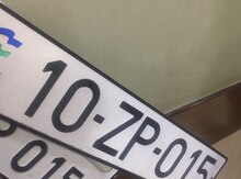 Avtomobil qeydiyyat nişanı - 10-ZP-015