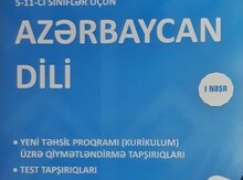 Test tapşırığı "Azərbaycan dili 5-11"