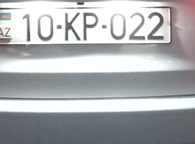 Avtomobil qeydiyyat nişanı - 10-KP-022