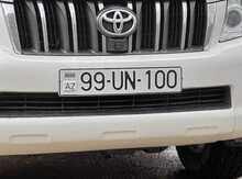 Avtomobil qeydiyyat nişanı - 99-UN-100