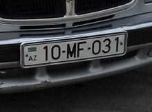 Avtomobil qeydiyyat nişanı - 10-MF-031