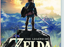 Nintendo Switch üçün "The Legend of Zelda: Breath of the Wild" oyun diski