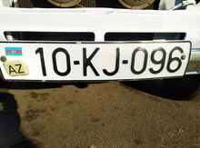 Avtomobil qeydiyyat nişanı - 10-KJ-096