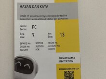 "Hasan Can Kaya" bileti