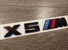 "BMW X5 M" baqaj emblemi
