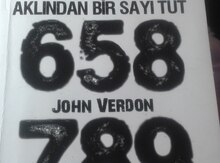 "John Verdon. Aklından Bir Sayı Tut" kitabı