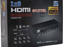 UHD 4K x 2K 8 cıxış HDMI Splitter 1X8
