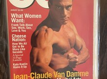 Журнал "GQ Gentlemen's Жан-Клод Ван Дамм 1995"